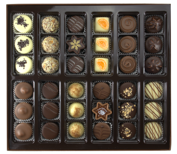 Weihnachtliche Pralinenkollektion - 900g