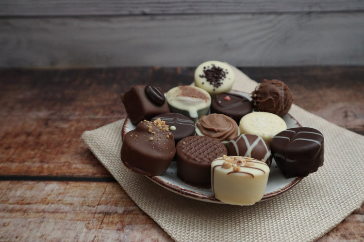 Pralinen nach Sorte