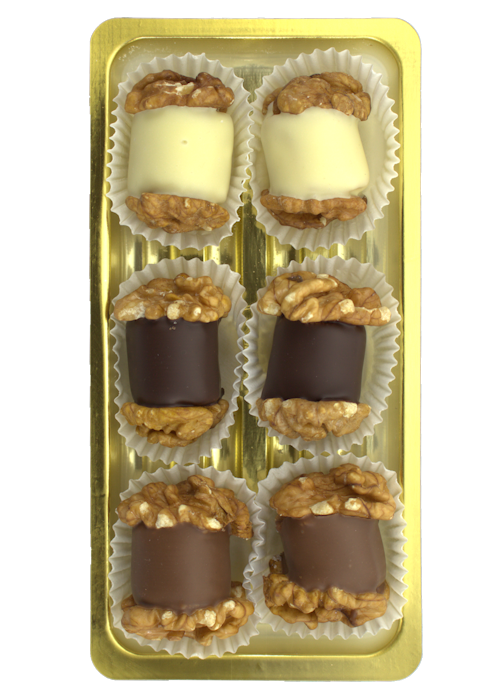 Walnuss Marzipan-Röllchen - 100g