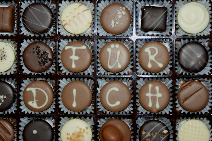 Süßer Pralinengruß - klein - 250g