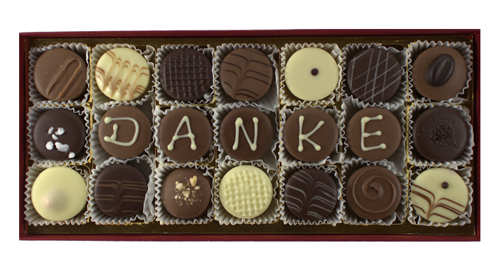 Süßer Pralinengruß - klein - 250g