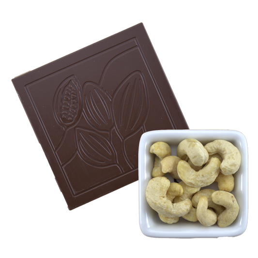 Zartbitterschokolade Cashew an Cahew - 45g