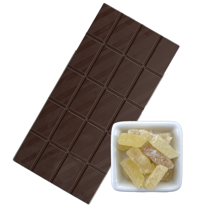 Zartbitterschokolade mit Ingwer- 100g
