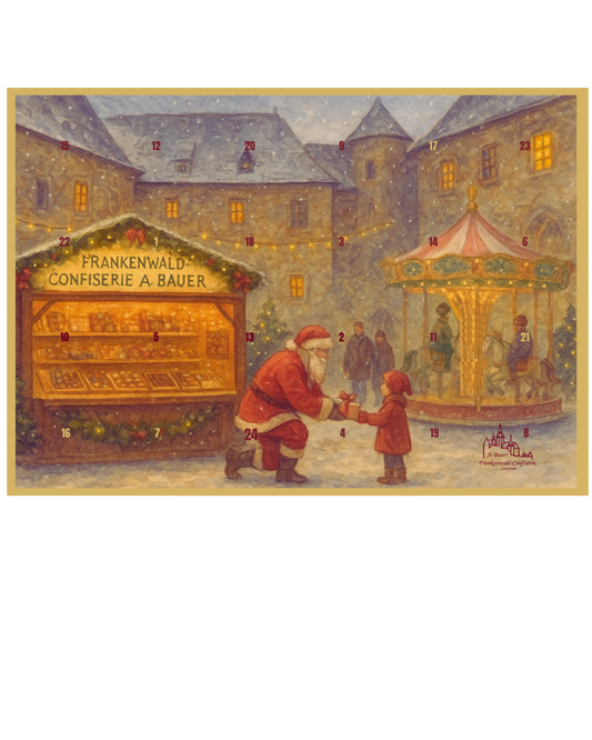 Adventskalender „Weihnachtsmarkt im Burghof“