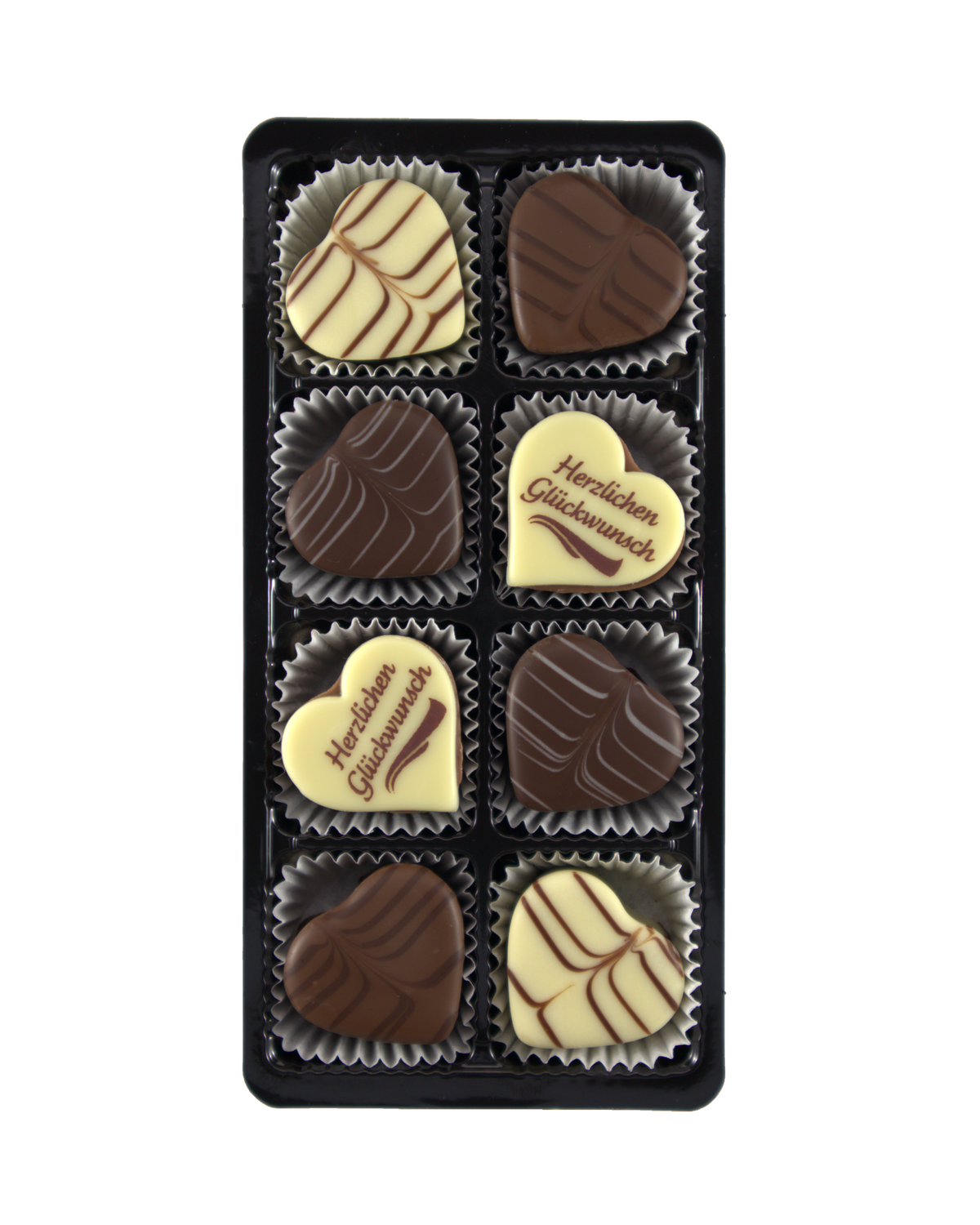 "Herzlichen Glückwunsch"-Herzchen - 100g