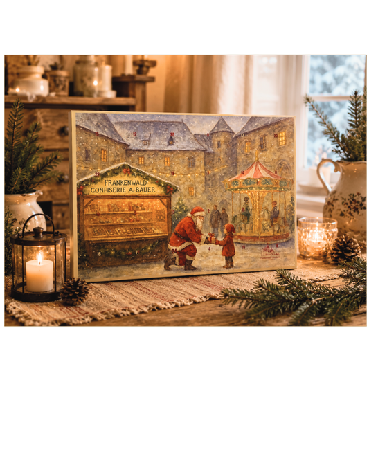Adventskalender „Weihnachtsmarkt im Burghof“