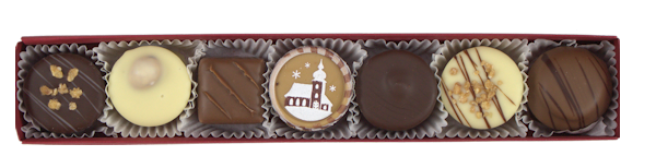 Weihnachts-Pralinenstangen