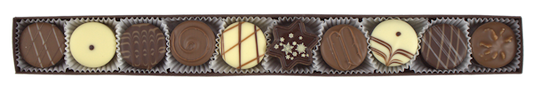 Weihnachts-Pralinenstangen