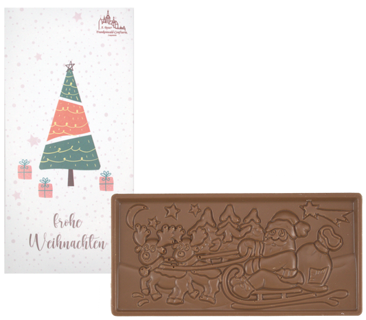 Vollmilch-Schokolade Weihnachten