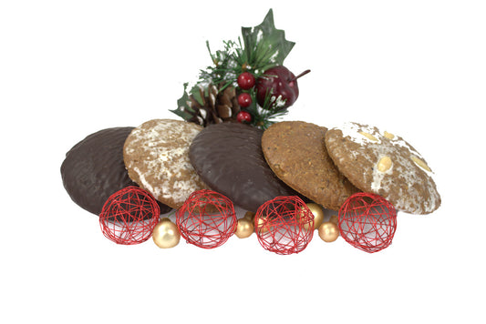 5 Köstliche Lebkuchen - verschieden sortiert