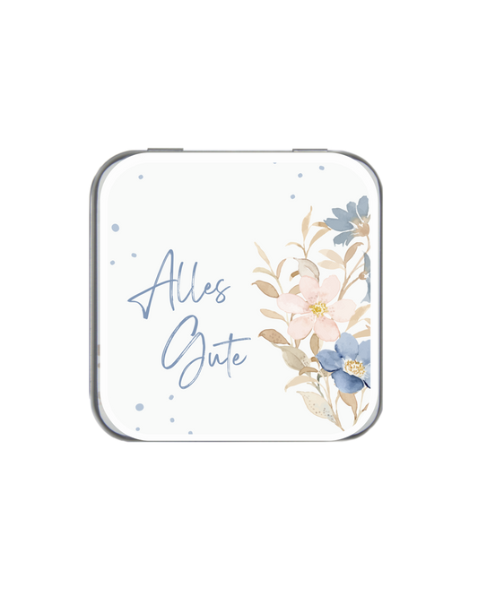 Kleine Geschenkdose - Alles Gute