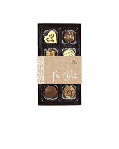 Pralinenauslese Für Dich, mit Herz