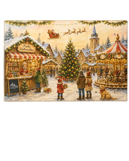 Kleiner Adventskalender "Weihnachtsdorf"