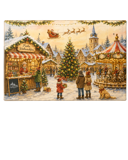 Kleiner Adventskalender "Weihnachtsdorf"